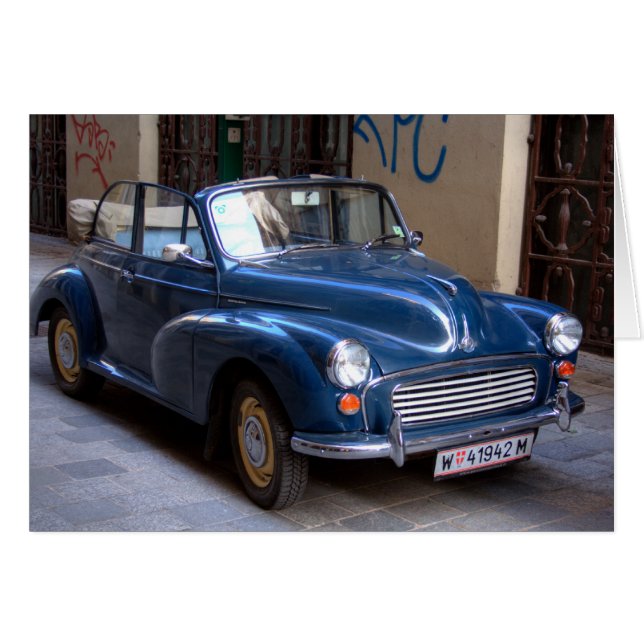 Morris Minor Convertible Tourist (Vorderseite (Horizontal))