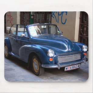 Morris Minor Convertible Tourist Mousepad