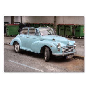 Morris Minor Convertible Tourist Tischnummer