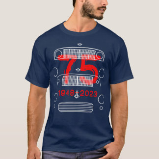 Morris Minor Oldtimer Evolution 75. Jubiläum T-Shirt