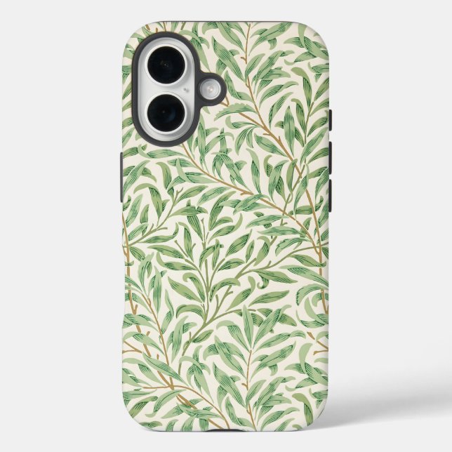 Morris - Muster für antike Weiden und Blätter Case-Mate iPhone Hülle (Rückseite)