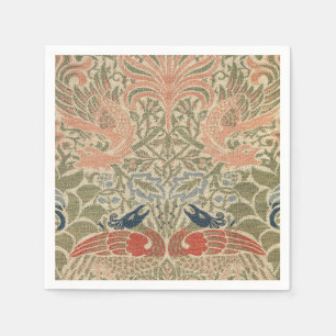 Morris - Muster für Vintage Peacock- und Dragon-Bl Serviette