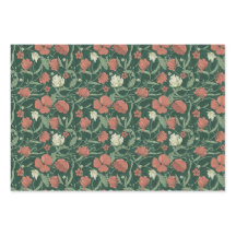 Morris Park Rot und grüne Blumendemasse