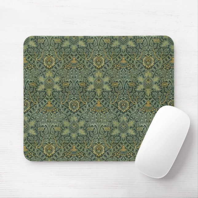Morris Persian Elegance: The Ispahan Tepet Rug Mousepad (Mit Mouse)