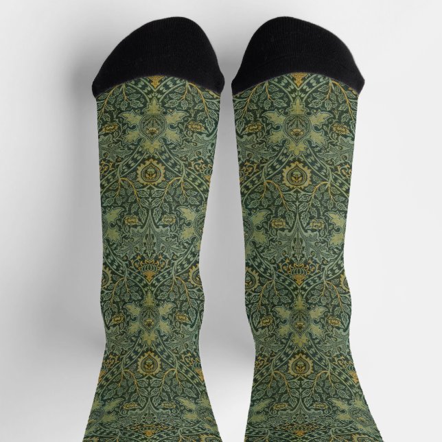 Morris Persian Elegance: The Ispahan Tepet Rug Socken (Oben)