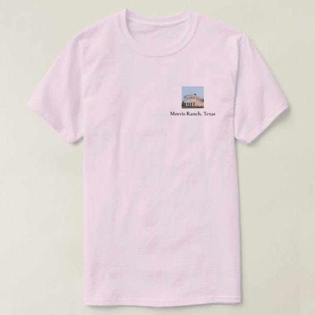 Morris Ranch Quadratzoll T - Shirt (Design vorne)