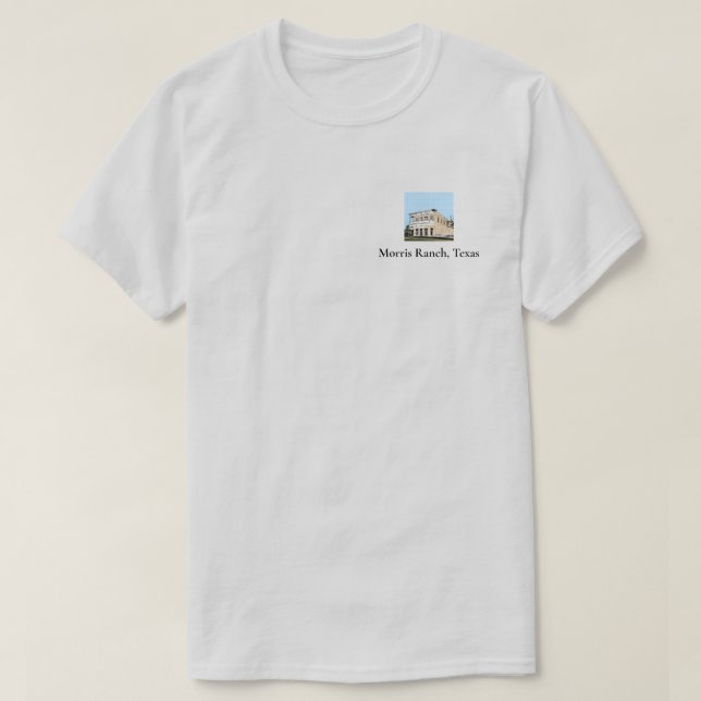 Morris Ranch Quadratzoll T - Shirt (Design vorne)