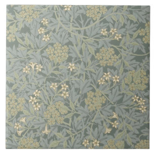 Morris Rebe und Jasmingarten-Blumen-Klassiker Fliese