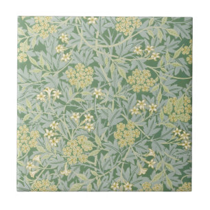 Morris Rebe und Jasmingarten-Blumen-Klassiker Fliese