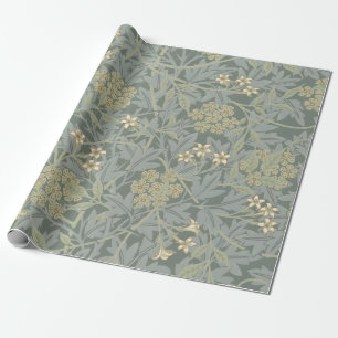 Morris Rebe und Jasmingarten-Blumen-Klassiker Geschenkpapier