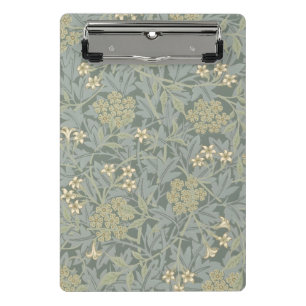 Morris Rebe und Jasmingarten Blumen Klassiker Mini Klemmbrett