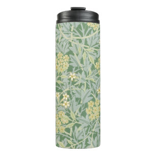 Morris Rebe und Jasmingarten-Blumen-Klassiker Thermosbecher