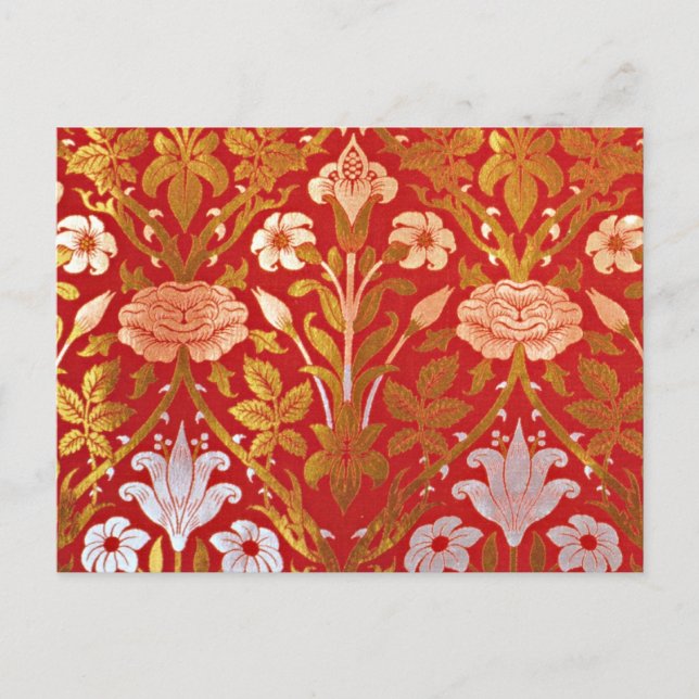 Morris - Rose und Lily Postkarte (Vorderseite)