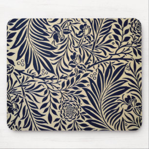 Morris - Spray - Navy Blue Mousepad