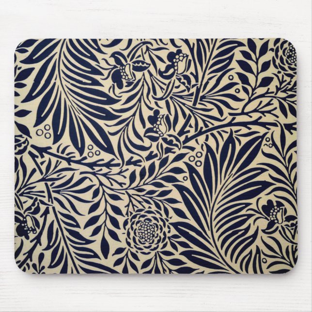 Morris - Spray - Navy Blue Mousepad (Vorne)