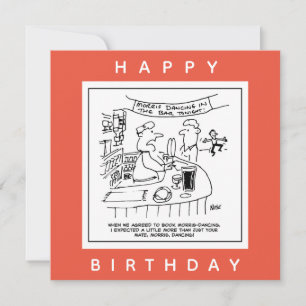 Morris Tanzen in Pub. Traditionelles Morris-Tanzen Karte