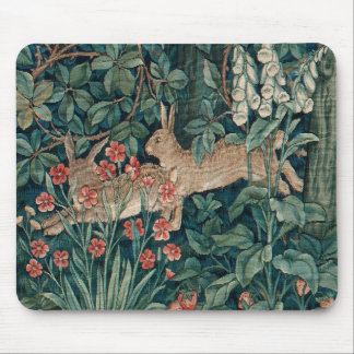 Morris Tapestry Rabbits Mousepad