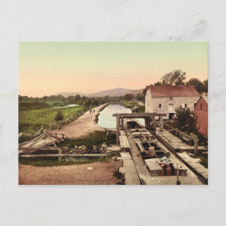 Morris und Essex Canal in Waterloo, New Jersey Postkarte