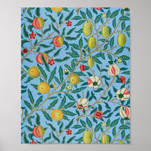 Morris - Vier Früchte Poster (Vorne)