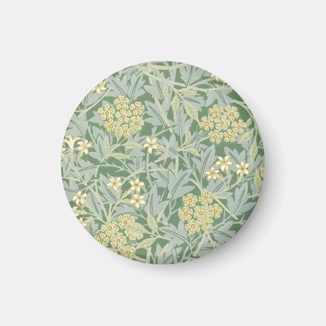Morris Vine & Jasmine Garden Blume Classic Magnet (Vorne)