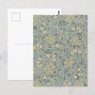 Morris Vine & Jasmine Garden Blume Classic Postkarte
