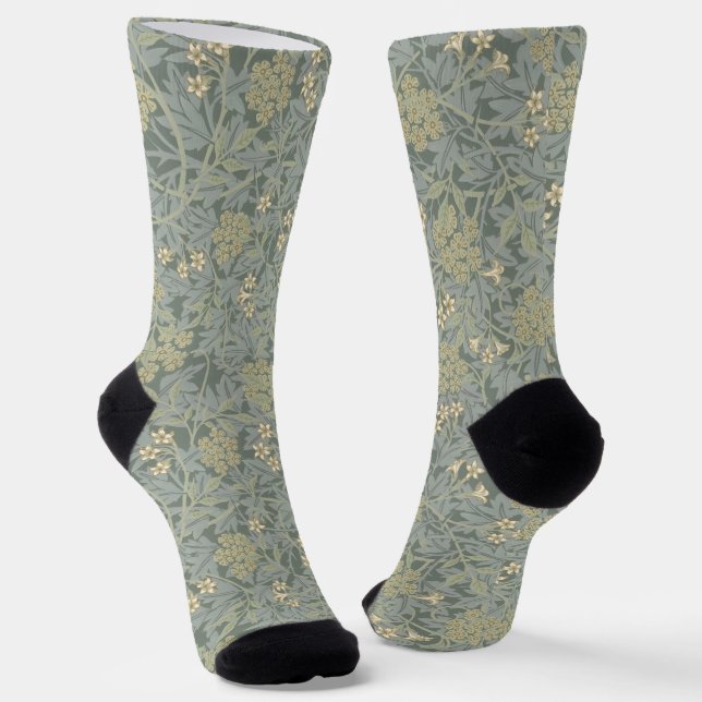 Morris Vine & Jasmine Garden Blume Classic Socken (Gewinkelt)