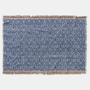 Morris Vintag 1882 Blaues Hintergrund Blume Muster Decke