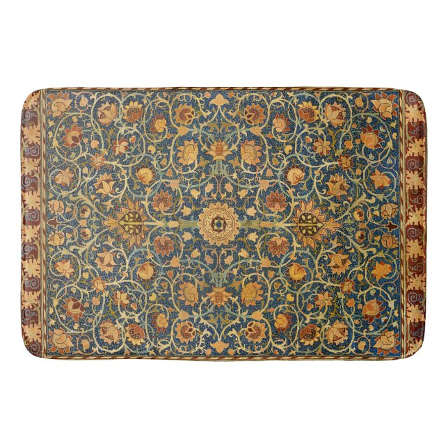 Morris Vintag Holland Park Teppichmuster Badematte (Vorderseite)