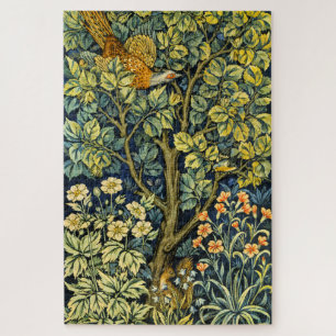 Morris Vintag Pheasant Eichhörnchen und Blume Must Puzzle