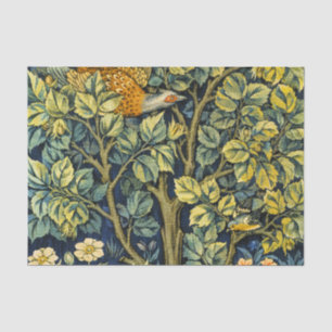 Morris Vintag Pheasant Eichhörnchen und Blume Must Seidenpapier