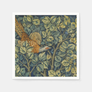 Morris Vintag Pheasant Eichhörnchen und Blume Must Serviette