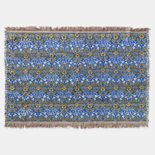 Morris Vintage 1882 Blaue Hintergrund-Blumenmuster Decke