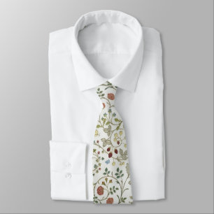 Morris vintage Windrush Stickerei Blumenmuster Krawatte