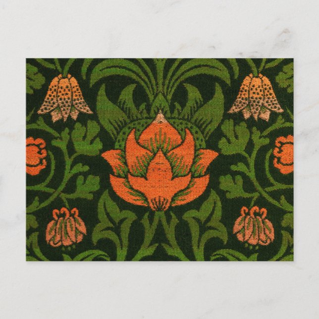 Morris - Violet und Kolumbin (Ansicht in der Nähe) Postkarte (Vorderseite)