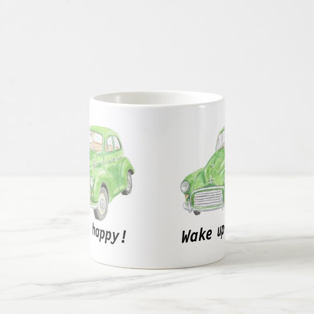 Morris wachen geringe klassische Auto-Kunst-Tasse, Kaffeetasse (Mittel)