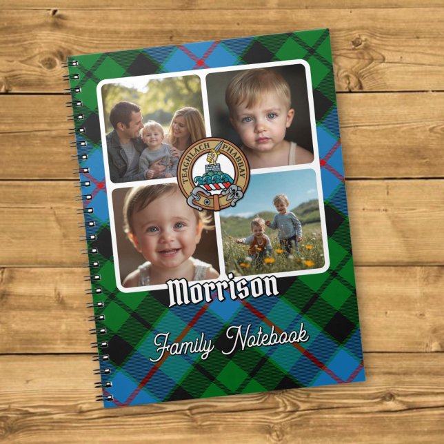Morrison Familienfoto-Collage Notizblock (Von Creator hochgeladen)