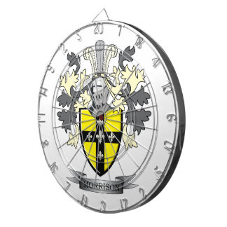 Morrison-Familienwappen-Wappen Dartscheibe