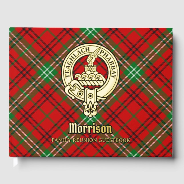 Morrison Family Wiedersehen Guest Book Gästebuch (Vorderseite)