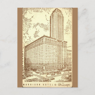 Morrison Hotel Chicago Postkarte