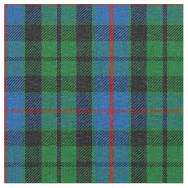 Morrisontartan-Druck Stoff (Nahaufnahme)