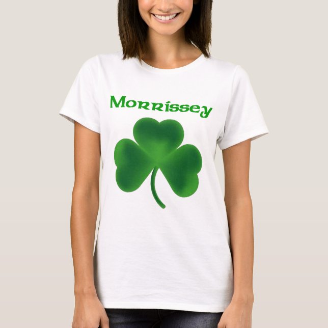 Morrissey Kleeblatt T-Shirt (Vorderseite)