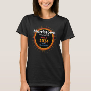 Morristown Indiana IN Total Solar Eclipse 2024 2 T-Shirt