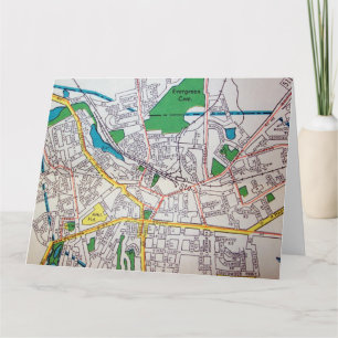 Morristown, NJ Vintage Karte