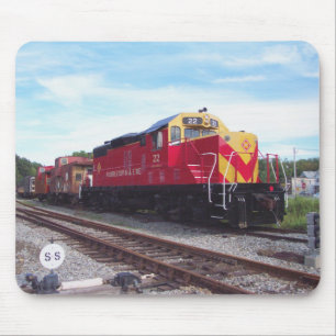 Morristown und Erie-Eisenbahn-Motor # 22 Mousepad