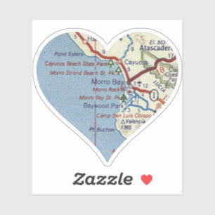 Morro Bay California Aufkleber