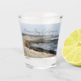 Morro Bay California Ocean Cliffs Photography Schnapsglas
