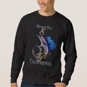 Morro Bay California Schwertfisch Marlin Ocean Fis Sweatshirt