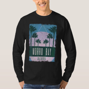 Morro Bay Kalifornien CA Vintage Vaporwave Retro 8 T-Shirt