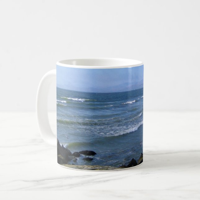 Morro Bay, Kalifornien Kaffeetasse (Vorderseite Links)