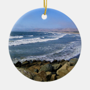 Morro Bay, Kalifornien Keramik Ornament